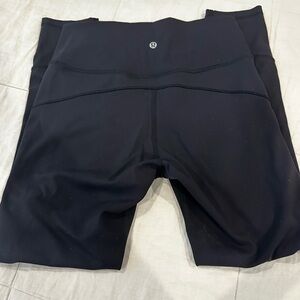 Lululemon size 8 black Fast and Free High Rise